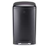 Κάδος Απορριμάτων 20lt Soft Close Μαύρο DIRT DEVIL