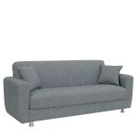 Καναπές Κρεβάτι Τριθέσιος ArteLibre JUAN Γκρι 210x84x86cm