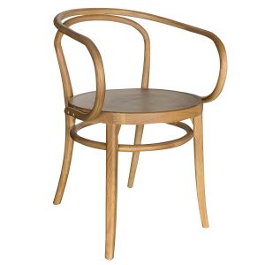 Καρέκλα Επαγγελματική ArteLibre PANDORA Φυσικό Ξύλο 48x48x88cm