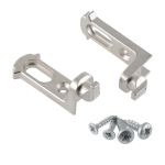 Συνδετικό Για Πίσω Μέρος Στον Τοίχο 22x14x46.5mm Νίκελ