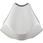 Βάζο Κεραμικό Λευκό 22X22X19Cm 22X22X19Cm