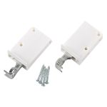 Κρεμαστικό Ντουλαπιών Στήριγμα 100kg Λευκό L/R