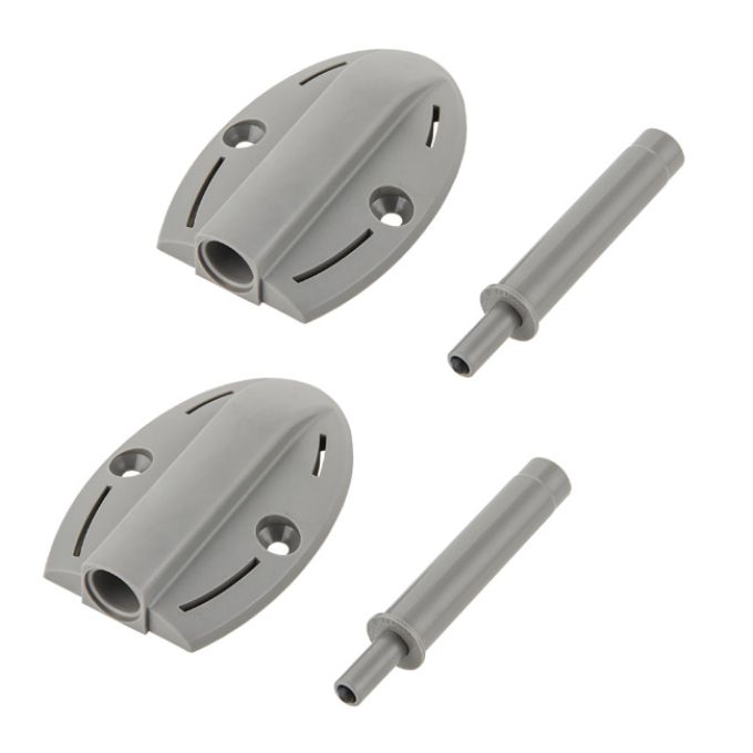 Αποσβεστήρας Πόρτας STOPIX Βιδωτό Γκρι Πλαστικό