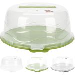 Τουρτιέρα ArteLibre Στρογγυλή Με Σκέπαστρο Πλαστικό Φ33x6cm Σε 3 Χρώματα